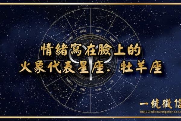 【情緒寫在臉上的火象代表星座．牡羊座】