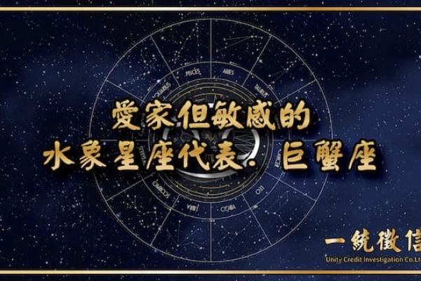 【愛家但敏感的水象星座代表．巨蟹座】