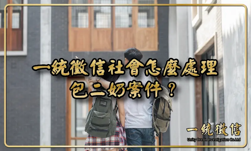 一統徵信社會怎麼處理包二奶案件？從案例解析解析中看見保衛權益的手法